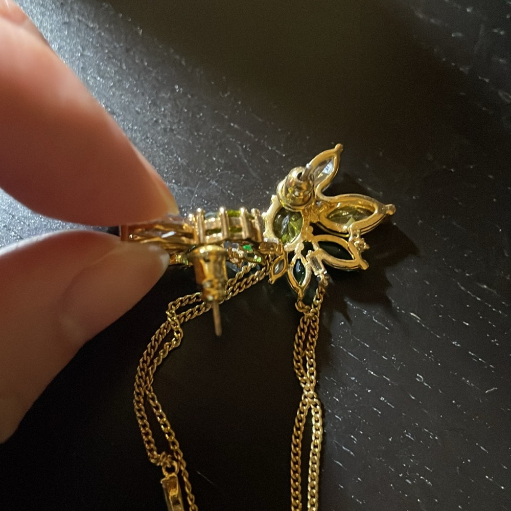 Crystal earrings - Picture 3 of 3